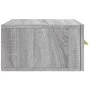 Wall bedside tables 2 pcs Sonoma gray color 35x35x20 cm by vidaXL, Lockers and storage cabinets - Ref: Foro24-829801, Price: ...