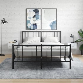 Wall bedside tables 2 pcs white 35x35x20 cm by vidaXL, Lockers and storage cabinets - Ref: Foro24-829869, Price: 45,36 €, Dis...