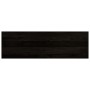 Peldaños de escalera 12 uds madera maciza roble marrón oscuro