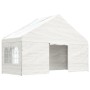 Pavillon mit weißem Polyethylendach 5,88 x 2,23 x 3,75 m von vidaXL, Zelte und Pavillons - Ref: Foro24-362633, Preis: 255,54 ...