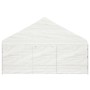 Pavillon mit weißem Polyethylendach 5,88 x 2,23 x 3,75 m von vidaXL, Zelte und Pavillons - Ref: Foro24-362633, Preis: 255,54 ...