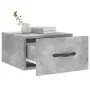 Wall bedside tables 2 pcs concrete gray color 35x35x20 cm by vidaXL, Lockers and storage cabinets - Ref: Foro24-829813, Price...