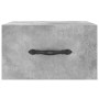 Wand-Nachttische 2 Stück betongraue Farbe 35x35x20 cm von vidaXL, Schließfächer und Lagerschränke - Ref: Foro24-829813, Preis...