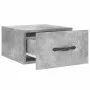 Wall bedside tables 2 pcs concrete gray color 35x35x20 cm by vidaXL, Lockers and storage cabinets - Ref: Foro24-829813, Price...