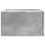 Wall bedside tables 2 pcs concrete gray color 35x35x20 cm by vidaXL, Lockers and storage cabinets - Ref: Foro24-829813, Price...
