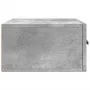 Wall bedside tables 2 pcs concrete gray color 35x35x20 cm by vidaXL, Lockers and storage cabinets - Ref: Foro24-829845, Price...