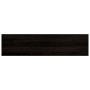 Peldaños de escalera 16 uds madera maciza roble marrón oscuro