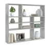 Estantería de pared contrachapada gris hormigón 90x16x78 cm de vidaXL, Estantes y estanterías - Ref: Foro24-802943, Precio: 4...