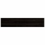 Peldaños de escalera 16 uds madera maciza roble marrón oscuro