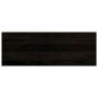 Peldaños de escalera 16 uds madera maciza roble marrón oscuro