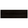 Peldaños de escalera 16 uds madera maciza roble marrón oscuro