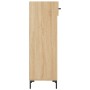 Zapatero madera de ingeniería roble Sonoma 30x35x105 cm de vidaXL, Armarios y almacenamiento - Ref: Foro24-829679, Precio: 72...
