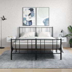 Wand-Nachttische 2 Stk. weiß 35x35x20 cm von vidaXL, Schließfächer und Lagerschränke - Ref: Foro24-829821, Preis: 45,73 €, Ra...