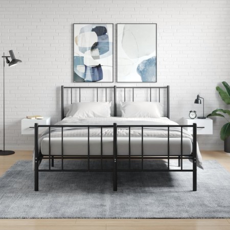 Wand-Nachttische 2 Stk. weiß 35x35x20 cm von vidaXL, Schließfächer und Lagerschränke - Ref: Foro24-829821, Preis: 45,73 €, Ra...