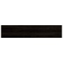 Peldaños de escalera 16 uds madera maciza roble marrón oscuro