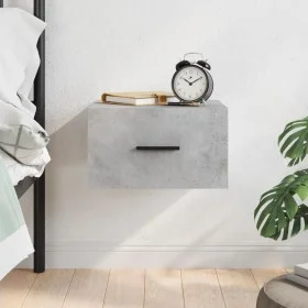 Concrete gray wall bedside table 35x35x20 cm by vidaXL, Lockers and storage cabinets - Ref: Foro24-829860, Price: 27,91 €, Di...
