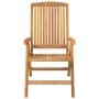 Reclining garden chairs and cushions 6 pcs solid teak wood by vidaXL, Garden chairs - Ref: Foro24-3196496, Price: 1,00 €, Dis...