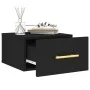 Wall bedside tables 2 pcs black 35x35x20 cm by vidaXL, Lockers and storage cabinets - Ref: Foro24-829791, Price: 60,17 €, Dis...