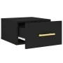 Wall bedside tables 2 pcs black 35x35x20 cm by vidaXL, Lockers and storage cabinets - Ref: Foro24-829791, Price: 60,17 €, Dis...