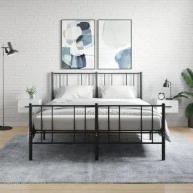 Wall bedside tables 2 pcs glossy white 35x35x20 cm by vidaXL, Lockers and storage cabinets - Ref: Foro24-829841, Price: 48,17...