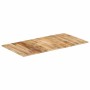 Tablero para mesa madera de mango rugosa 120x60x (1,5-1,6) cm