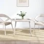 Ovale Tischplatte aus massivem weißem Kiefernholz, 110 x 55 x 2,5 cm von vidaXL, Tischplatten - Ref: Foro24-824366, Preis: 78...