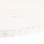 Ovale Tischplatte aus massivem weißem Kiefernholz, 110 x 55 x 2,5 cm von vidaXL, Tischplatten - Ref: Foro24-824366, Preis: 78...