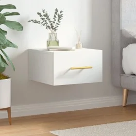 White wall bedside table 35x35x20 cm by vidaXL, Lockers and storage cabinets - Ref: Foro24-829788, Price: 31,75 €, Discount: %