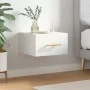 Weißer Wand-Nachttisch 35x35x20 cm von vidaXL, Schließfächer und Lagerschränke - Ref: Foro24-829788, Preis: 31,75 €, Rabatt: %