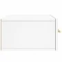 Mesita de noche de pared blanco 35x35x20 cm de vidaXL, Taquillas y armarios de almacenamiento - Ref: Foro24-829788, Precio: 3...