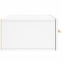 Weißer Wand-Nachttisch 35x35x20 cm von vidaXL, Schließfächer und Lagerschränke - Ref: Foro24-829788, Preis: 31,13 €, Rabatt: %