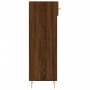 Brown oak engineered wood shoe rack 30x35x105 cm by vidaXL, Closets and storage - Ref: Foro24-829667, Price: 56,28 €, Discoun...