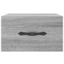Wall-mounted bedside table in Sonoma grey color, 35x35x20 cm. by vidaXL, Lockers and storage cabinets - Ref: Foro24-829816, P...