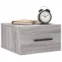 Wall bedside tables 2 pcs Sonoma gray color 35x35x20 cm by vidaXL, Lockers and storage cabinets - Ref: Foro24-829881, Price: ...