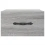 Wall bedside tables 2 pcs Sonoma gray color 35x35x20 cm by vidaXL, Lockers and storage cabinets - Ref: Foro24-829817, Price: ...