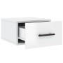Wall bedside tables 2 pcs glossy white 35x35x20 cm by vidaXL, Lockers and storage cabinets - Ref: Foro24-829873, Price: 47,96...