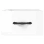 Glossy white wall bedside table 35x35x20 cm by vidaXL, Lockers and storage cabinets - Ref: Foro24-829808, Price: 21,76 €, Dis...