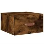 Wall bedside tables 2 pcs smoked oak color 35x35x20 cm by vidaXL, Lockers and storage cabinets - Ref: Foro24-829783, Price: 4...