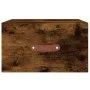 Wall bedside tables 2 pcs smoked oak color 35x35x20 cm by vidaXL, Lockers and storage cabinets - Ref: Foro24-829783, Price: 4...