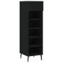 Zapatero madera de ingeniería negro 30x35x105 cm de vidaXL, Armarios y almacenamiento - Ref: Foro24-829693, Precio: 60,85 €, ...