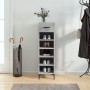 Betongraues Schuhregal aus Holzwerkstoff, 30 x 35 x 105 cm von vidaXL, Schränke und Lagerung - Ref: Foro24-829680, Preis: 71,...