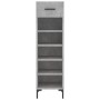 Concrete gray engineered wood shoe rack 30x35x105 cm by vidaXL, Closets and storage - Ref: Foro24-829680, Price: 71,95 €, Dis...