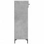 Betongraues Schuhregal aus Holzwerkstoff, 30 x 35 x 105 cm von vidaXL, Schränke und Lagerung - Ref: Foro24-829680, Preis: 71,...