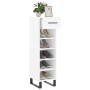 White engineered wood shoe rack 30x35x105 cm by vidaXL, Closets and storage - Ref: Foro24-829700, Price: 63,34 €, Discount: %