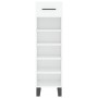 White engineered wood shoe rack 30x35x105 cm by vidaXL, Closets and storage - Ref: Foro24-829700, Price: 63,34 €, Discount: %