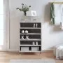 Concrete gray engineered wood shoe rack 60x35x105 cm by vidaXL, Closets and storage - Ref: Foro24-829592, Price: 53,55 €, Dis...