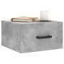 Betongrauer Wand-Nachttisch 35x35x20 cm von vidaXL, Schließfächer und Lagerschränke - Ref: Foro24-829828, Preis: 29,66 €, Rab...