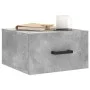 Betongrauer Wand-Nachttisch 35x35x20 cm von vidaXL, Schließfächer und Lagerschränke - Ref: Foro24-829828, Preis: 28,47 €, Rab...