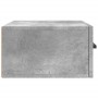 Betongrauer Wand-Nachttisch 35x35x20 cm von vidaXL, Schließfächer und Lagerschränke - Ref: Foro24-829828, Preis: 29,66 €, Rab...