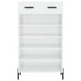 Shoe cabinet made of white glossy plywood, 60x35x105 cm by vidaXL, Closets and storage - Ref: Foro24-829622, Price: 71,11 €, ...